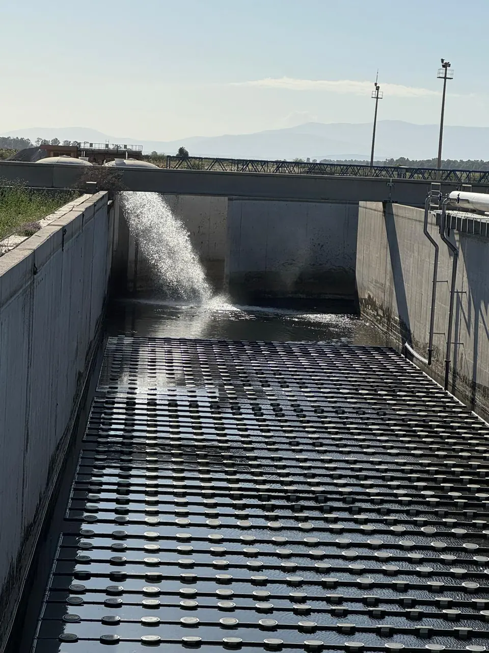 Arıtma tesisi kanal yapısı